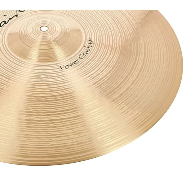 Paiste 19" Signature Power Crash detail 5
