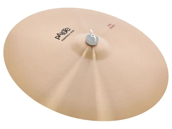 Paiste 19" Thin Crash 602 Series vooraanzicht