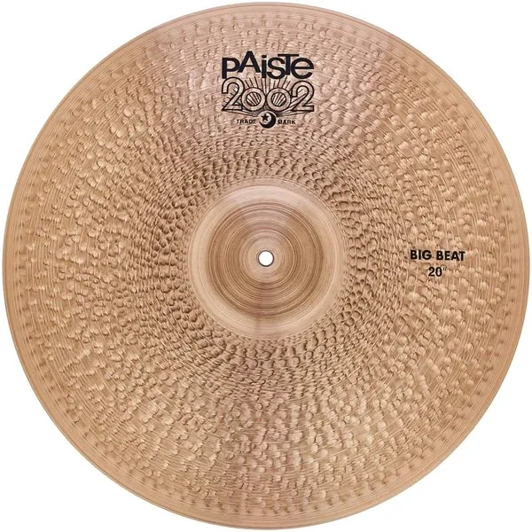 Paiste 20" 2002 Black Big Beat Cymbal detail 2