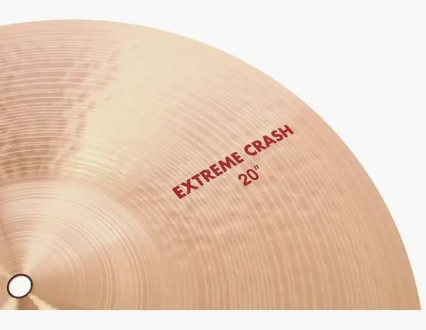 Paiste 20" 2002 Extreme Crash detail 4