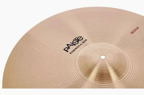 Paiste 20" 602 Medium Crash detail 3