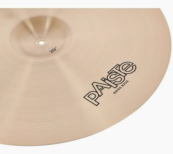 Paiste 20" 602 Paperthin Crash detail 4