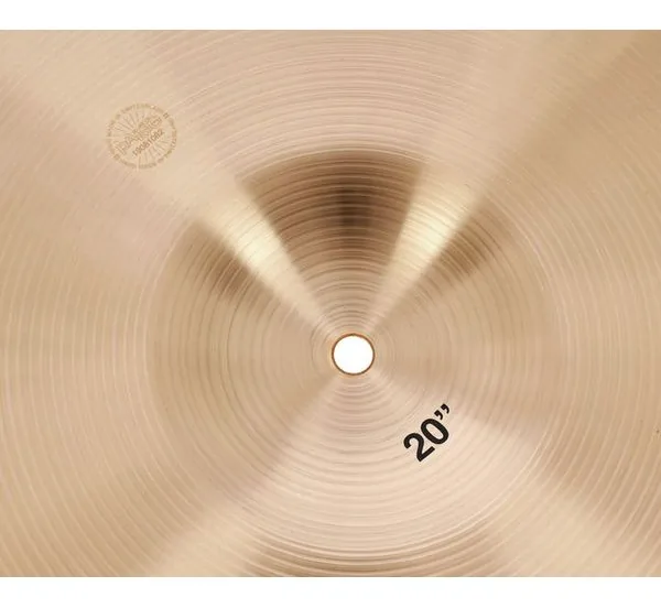 Paiste 20" 602 Paperthin Crash detail 5