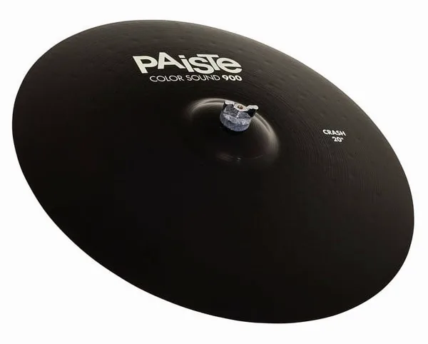 Paiste 20" 900 Color Sound Crash BK vooraanzicht