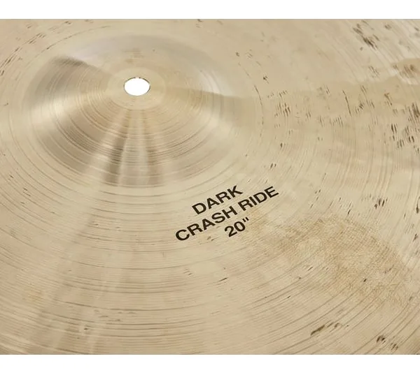 Paiste 20" Masters Dark Crash Ride detail 5