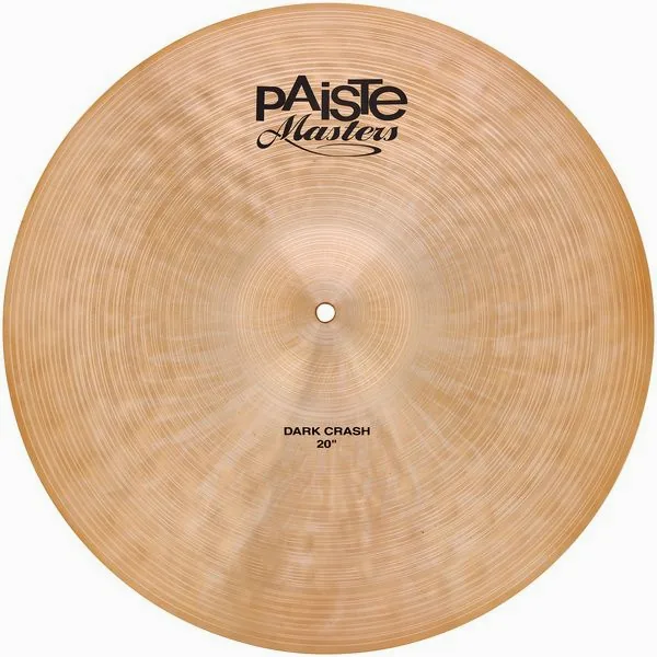 Paiste 20" Masters Dark Crash detail 2