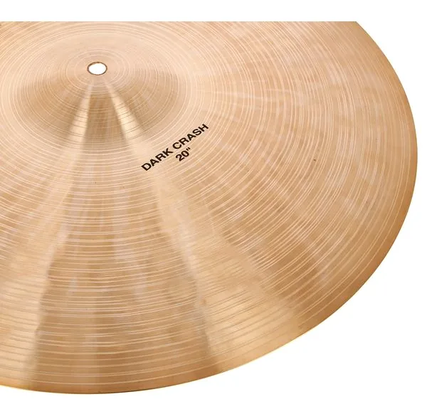 Paiste 20" Masters Dark Crash detail 5