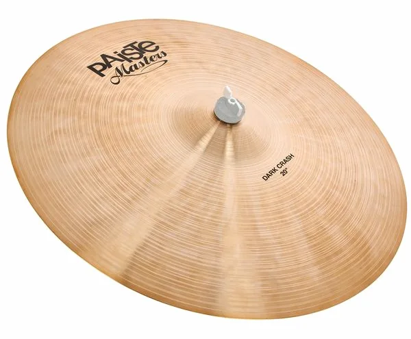 Paiste 20" Masters Dark Crash vooraanzicht