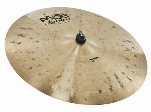 Paiste 20" Masters Dark Ride vooraanzicht
