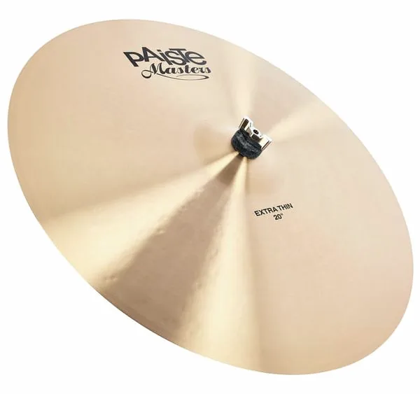 Paiste 20" Masters Extra Thin Crash vooraanzicht