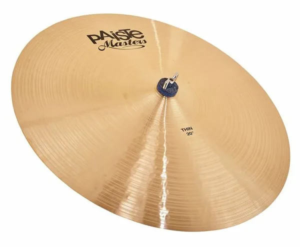 Paiste 20" Masters Thin Ride vooraanzicht