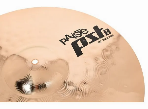 Paiste 20" PST8 Reflector Rock Ride detail 4