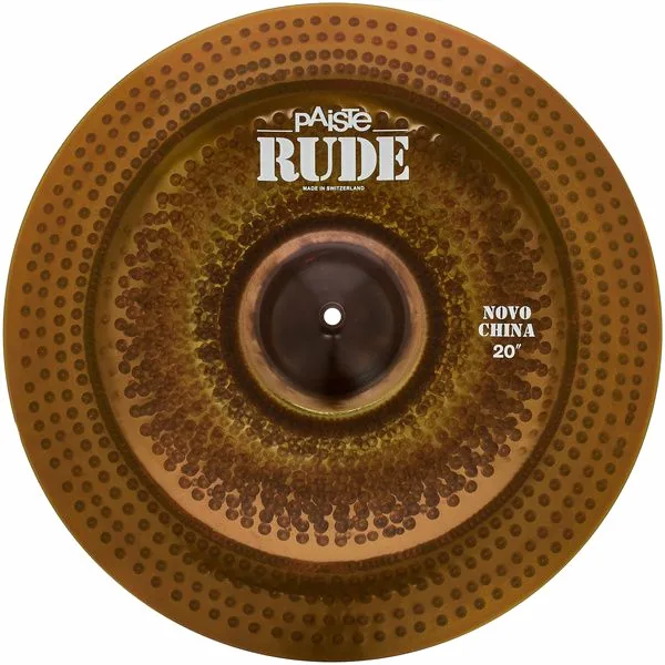 Paiste 20" Rude Novo China detail 2