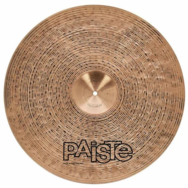 Paiste 20" Traditional Thin Crash detail 2