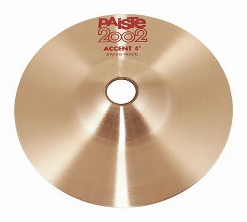 Paiste 2002 04" Accent Cymbal vooraanzicht