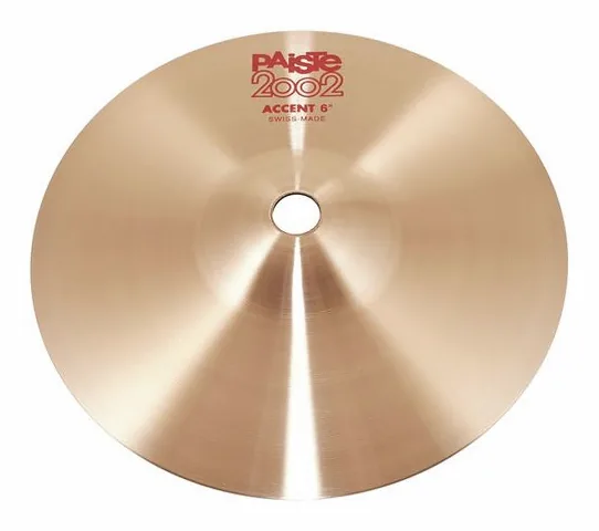 Paiste 2002 06" Accent Cymbal vooraanzicht