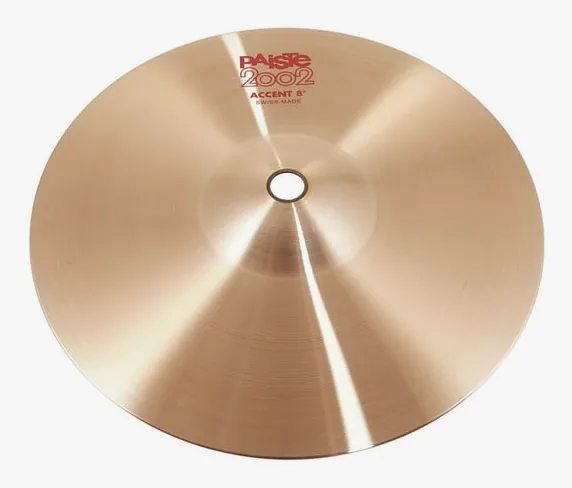 Paiste 2002 08" Accent Cymbal vooraanzicht