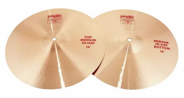 Paiste 2002 Classic 14" Medium Hi-Hat detail 2