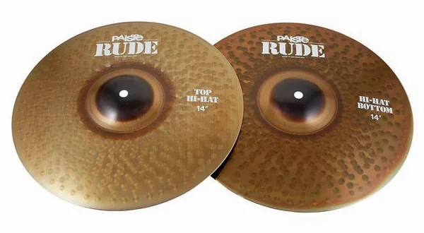 Paiste 14" Rude Hi-Hat vooraanzicht