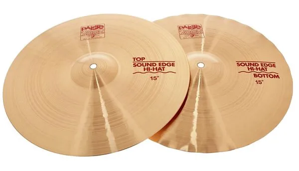 Paiste 2002 Classic 15" Sound Edge HH detail 2