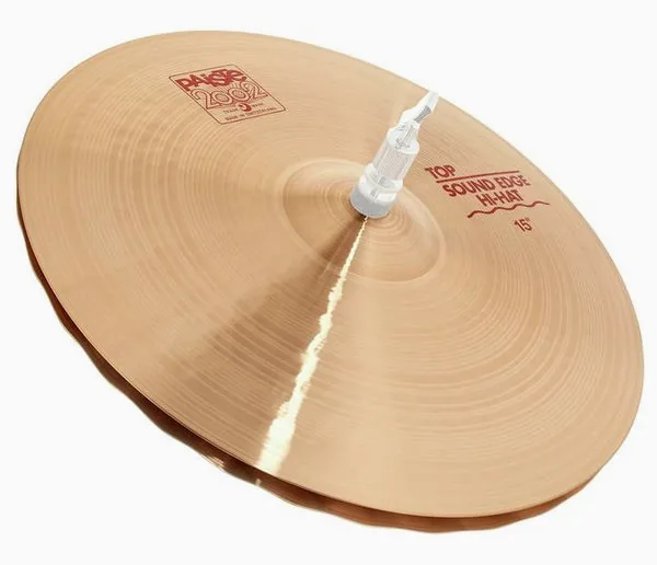 Paiste 2002 Classic 15" Sound Edge HH vooraanzicht