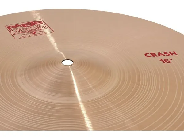 Paiste 2002 Classic 16" Crash detail 4