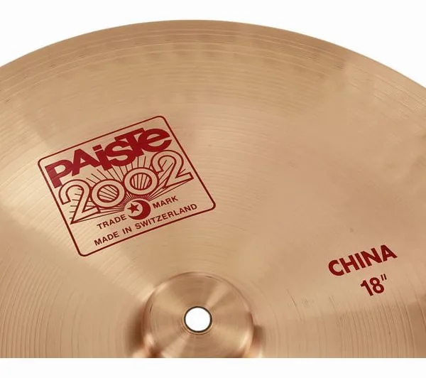Paiste 2002 Classic 18" China detail 3
