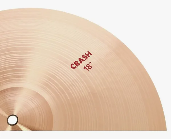 Paiste 2002 Classic 18" Crash detail 4
