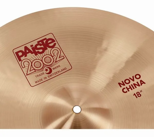 Paiste 2002 Classic 18" Novo China detail 4