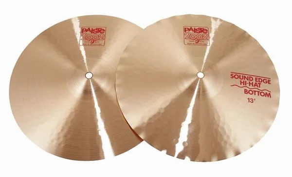 Paiste 2002 Classic 13" Sound Edge HH detail 2