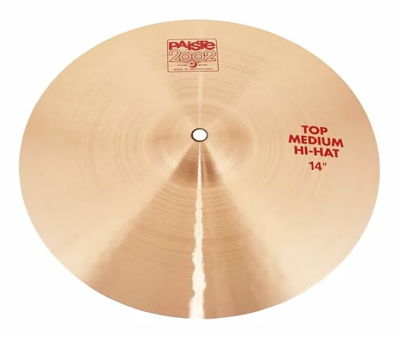 Paiste 2002 Classic 14" HiHat Top Med detail 2