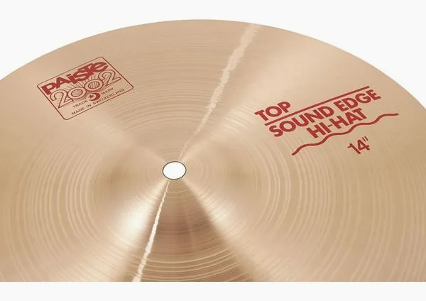 Paiste Classic 14" Sound Edge HH Top detail 2