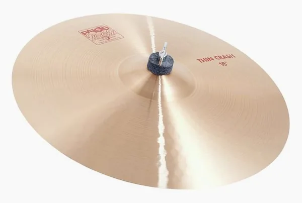 Paiste 2002 Classic 16" Thin Crash vooraanzicht