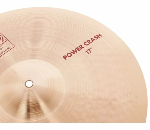 Paiste 2002 Classic 17" Power Crash detail 4