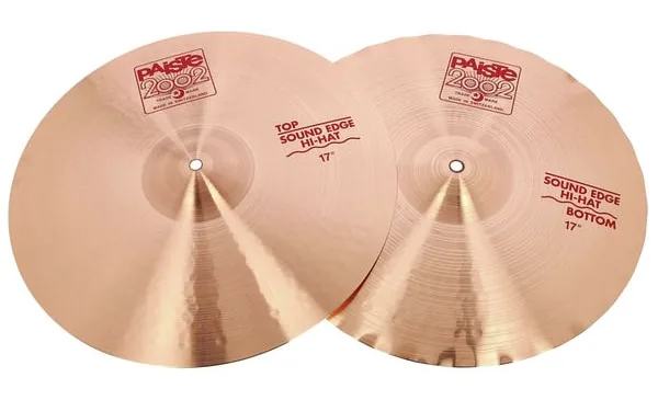 Paiste 2002 Classic 17" Sound Edge HH detail 2