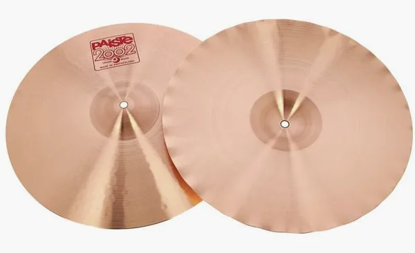 Paiste 2002 Classic 17" Sound Edge HH detail 3