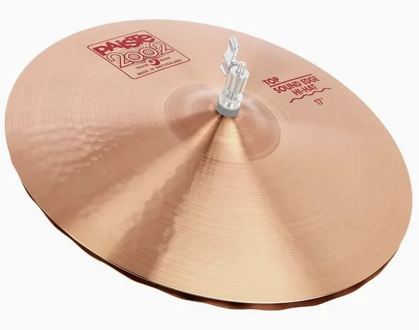 Paiste 2002 Classic 17" Sound Edge HH vooraanzicht