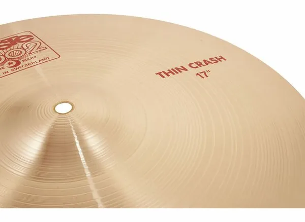 Paiste 2002 Classic 17" Thin Crash detail 4