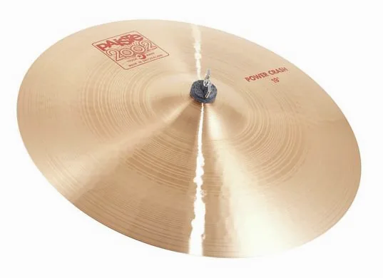 Paiste 2002 Classic 19" Power Crash vooraanzicht