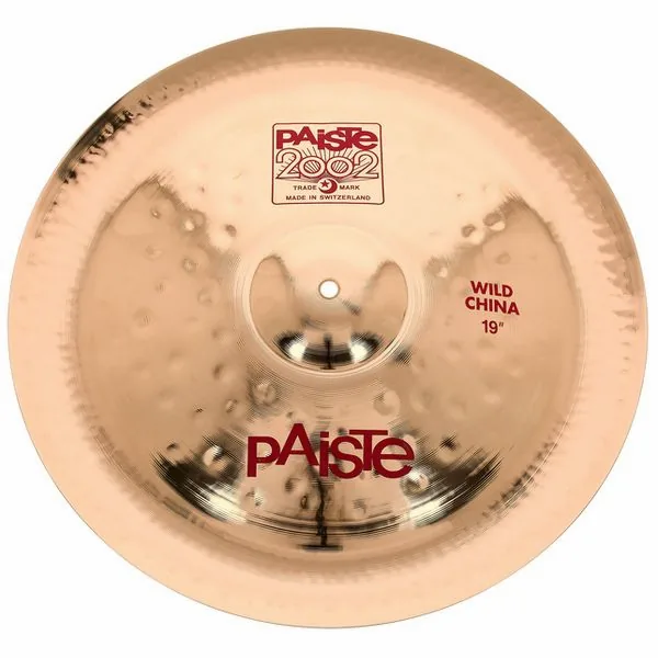 Paiste 2002 Classic 19" Wild China detail 3