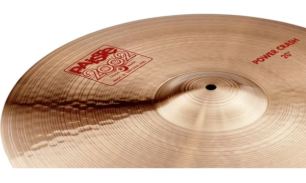 Paiste 2002 Classic 20" Power Crash detail 3