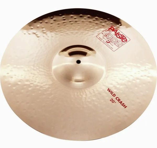 Paiste 2002 Classic 20" Wild Crash vooraanzicht