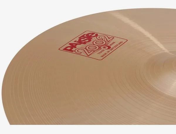Paiste 2002 Classic 22" Crash detail 4