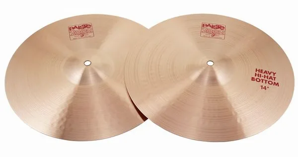 Paiste 2002 Classic 14" Heavy Hi-Hat vooraanzicht