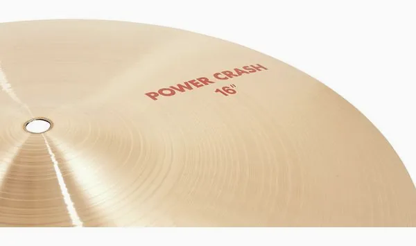 Paiste 2002 Classic 16" Power Crash detail 4
