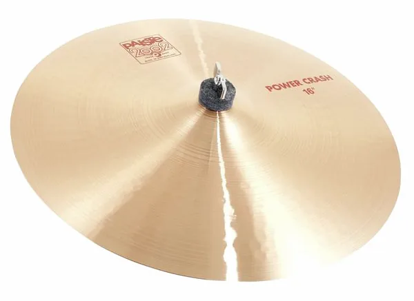Paiste 2002 Classic 16" Power Crash vooraanzicht
