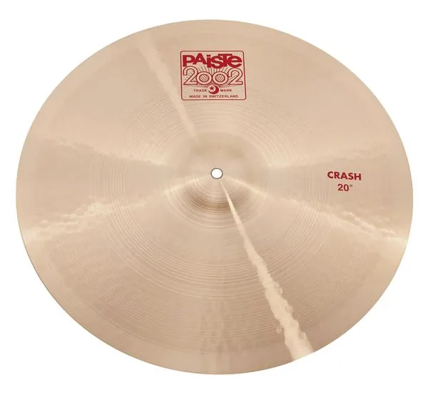 Paiste 2002 Classic 20" Crash detail 2
