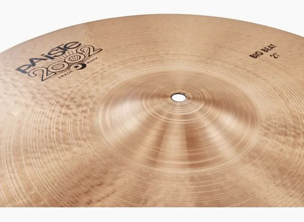 Paiste 21" 2002 Black Big Beat Cymbal detail 3