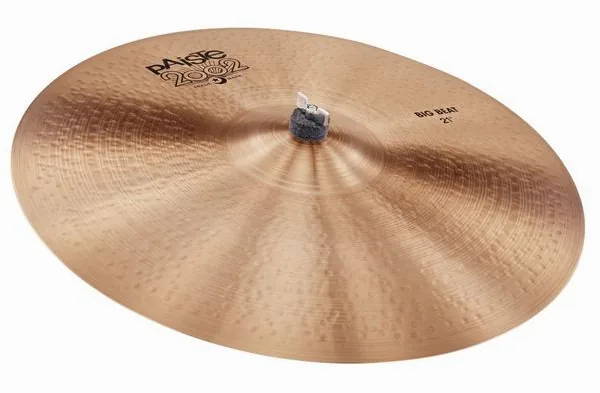 Paiste 21" 2002 Black Big Beat Cymbal vooraanzicht
