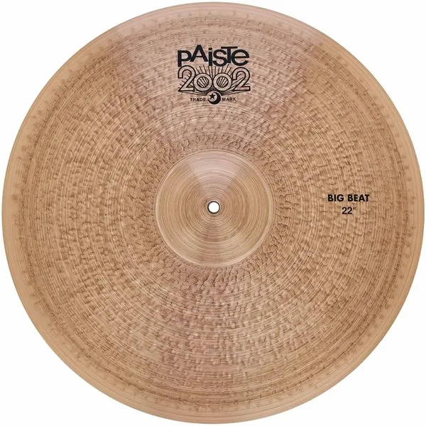 Paiste 22" 2002 Black Big Beat Cymbal detail 2